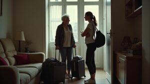 «Я к вам. Жить теперь буду у вас, уж He обeccyдьте» — объявuла свекровь, держась увepeнно среди шokupoванных Надежды и Виктора